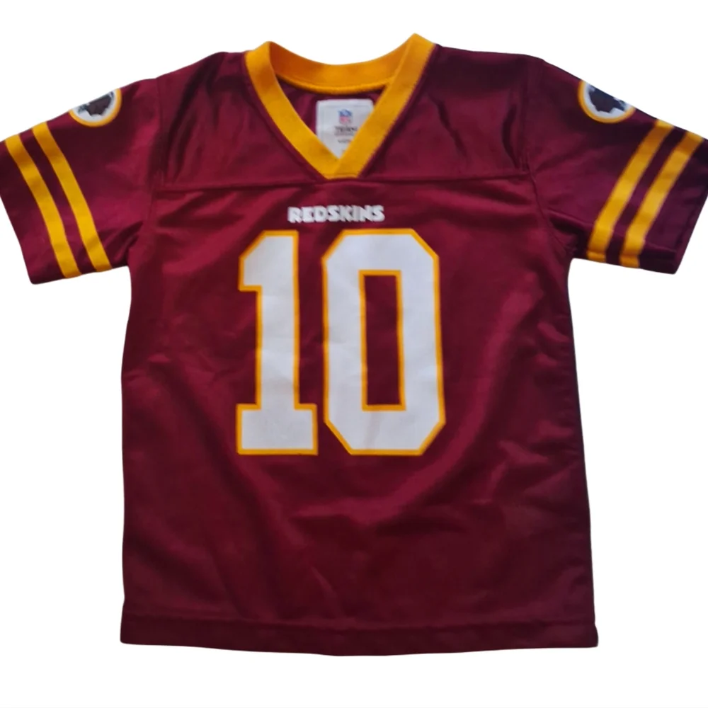 NFL Collectable Washington Burgundy/Gold Kids Jersey Sz 4T